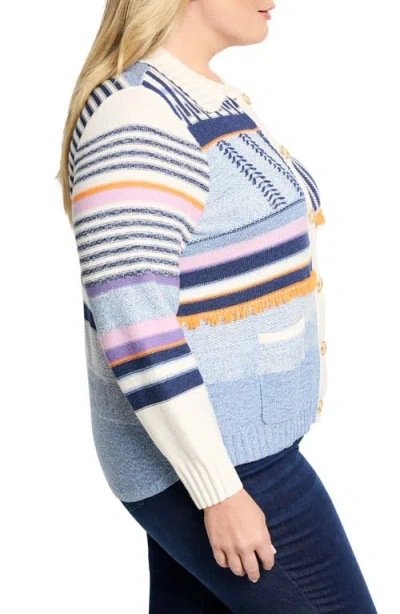 Nic + Zoe Nic+zoe Pattern Play Knit Jacket