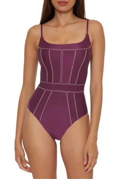 Becca Color Sheen One-piece Swimsuit