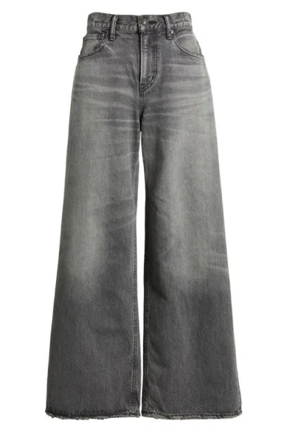 Moussy Vintage Elmont High Waist Superwide Leg Jeans