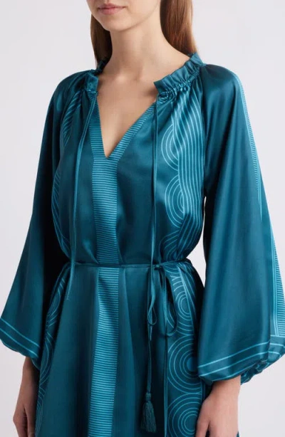 Ciebon Ritz Tie Waist Long Sleeve Dress