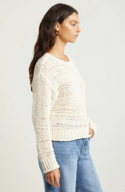 Treasure & Bond Drop Stitch Cotton Crewneck Sweater