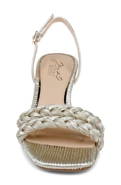 Jewel Badgley Mischka Sharon Slingback Sandal