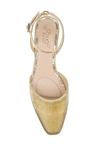Jewel Badgley Mischka Stacy Ankle Strap Pump