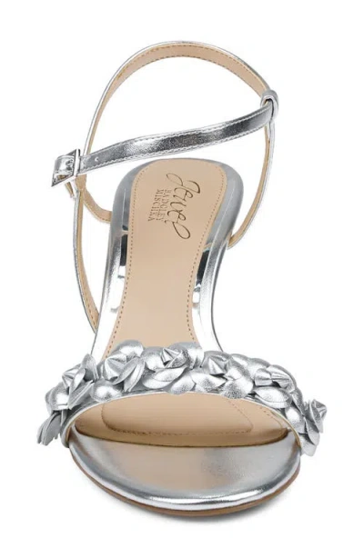 Jewel Badgley Mischka Gemma Ankle Strap Sandal