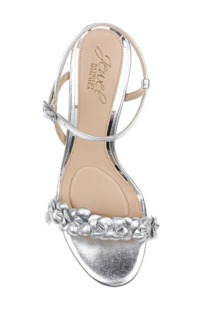 Jewel Badgley Mischka Gemma Ankle Strap Sandal