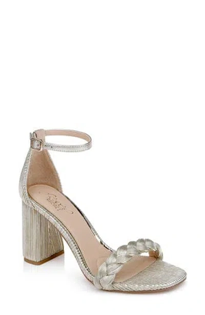 Jewel Badgley Mischka Shea Ankle Strap Sandal