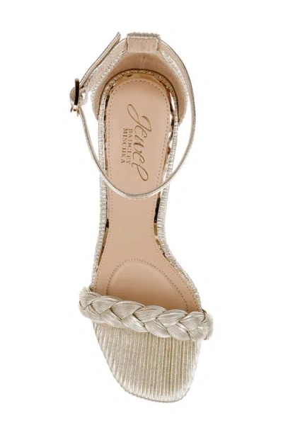 Jewel Badgley Mischka Shea Ankle Strap Sandal