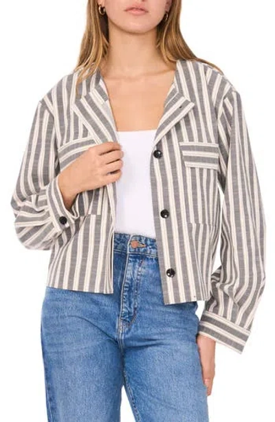Vince Camuto Stripe Crop Jacket
