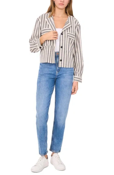 Vince Camuto Stripe Crop Jacket