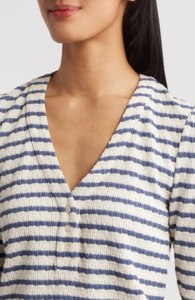 Gibsonlook The Amelia Stripe Henley Top