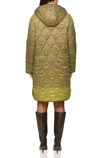 Avec Les Filles Reversible Quilted Parka