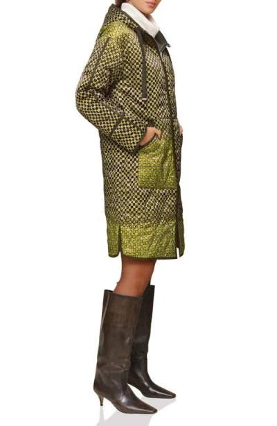 Avec Les Filles Reversible Quilted Parka