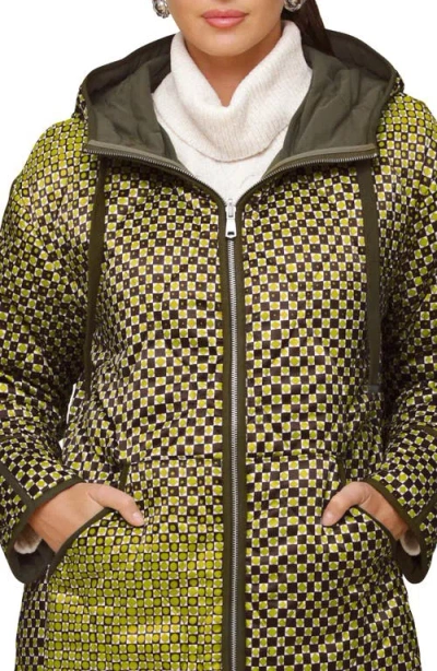 Avec Les Filles Reversible Quilted Parka
