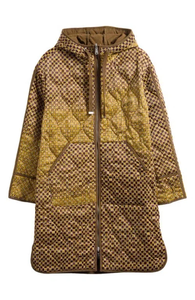 Avec Les Filles Reversible Quilted Parka