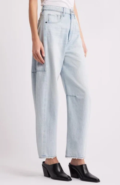 Rag & Bone Miramar Sofie Wide-leg Mid-rise Cotton-jersey Trousers