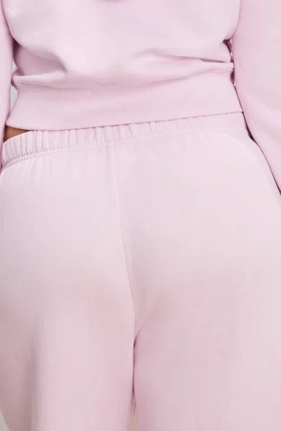 Good American Cotton-blend Wide-leg Sweatpants