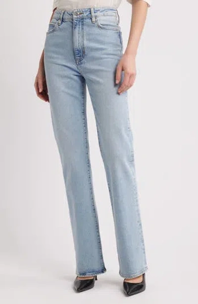 Frame The Ruler High Waist Straight Leg Jeans