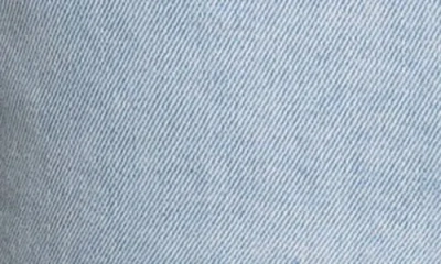 Thread & Supply Connor Short Denim Overalls In Blue