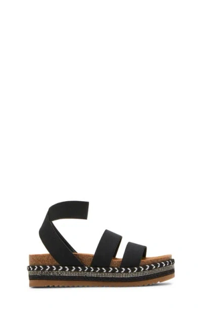 Steve Madden Kids' Jcharisa Ankle Strap Espadrille Platform Sandal