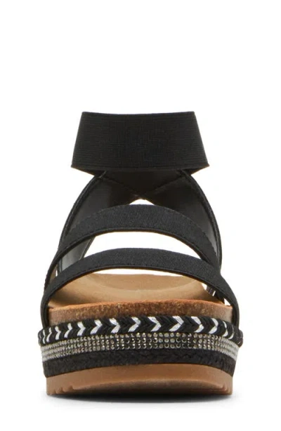 Steve Madden Kids' Jcharisa Ankle Strap Espadrille Platform Sandal