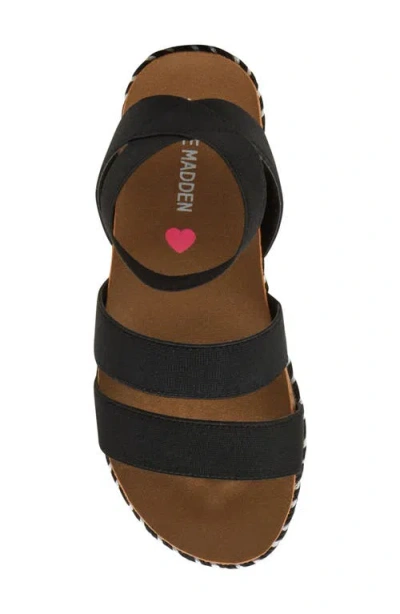 Steve Madden Kids' Jcharisa Ankle Strap Espadrille Platform Sandal