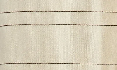 Totême Toteme Monogram Silk Pajama Bottoms In Brown