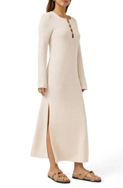 Splendid X Cellajaneblog Long Sleeve Cotton Blend Caftan
