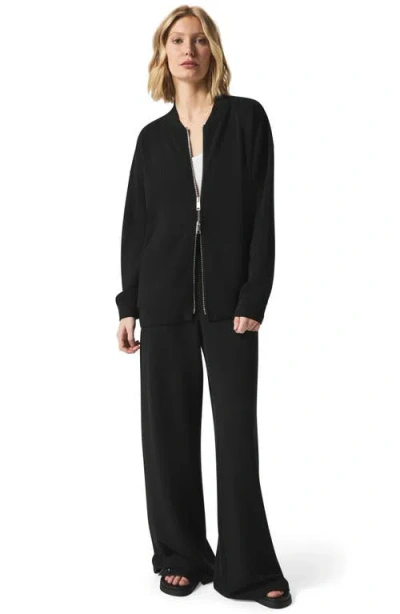 Splendid X @cellajaneblog Rib Scuba Zip-up Jacket