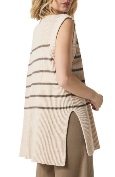 Splendid X @cellajaneblog Stripe Tunic Sweater Vest