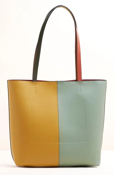 Charlotte Stone Perry Multicolored Leather Tote