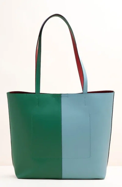 Charlotte Stone Perry Multicolored Leather Tote