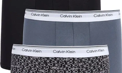 Calvin Klein Balance 3-pack Assorted Boxer Briefs In Multi