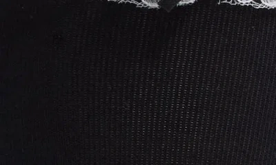 High Heel Jungle Charmed Edge Knee High Socks In Black