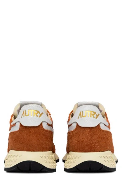Autry Reelwind Low Suede And Shell Sneakers In Multi