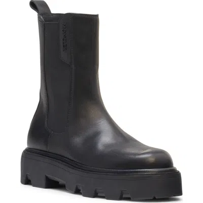 Moncler Kickstream Chelsea Rain Boot In Black