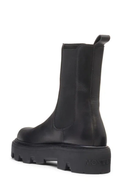Moncler Kickstream Chelsea Rain Boot In Black