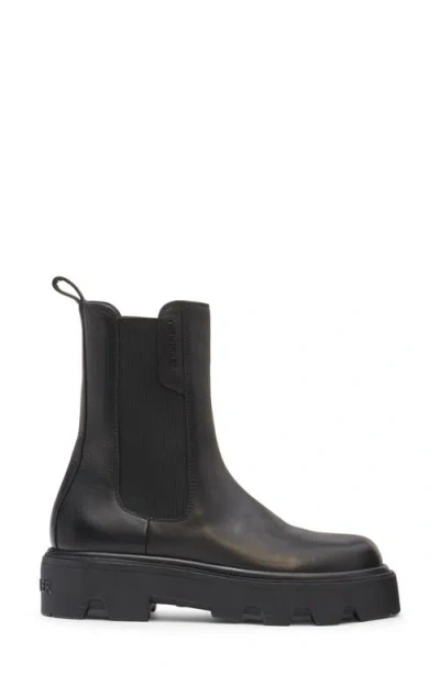 Moncler Kickstream Chelsea Rain Boot In Black