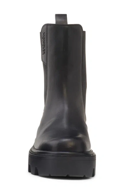 Moncler Kickstream Chelsea Rain Boot In Black