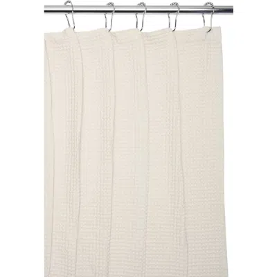 Artisan 34 Textured Cotton Shower Curtain