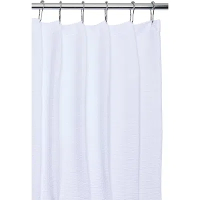 Artisan 34 Textured Cotton Shower Curtain