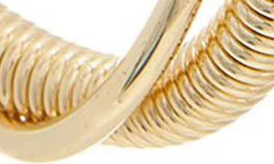Juvell Twisted Hoop Earrings In Gold