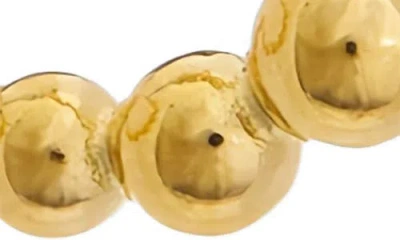 Juvell Graduated Bubble Hoop Earrings In Gold