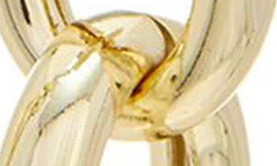 Juvell Oval Link Linear Drop Earrings In Metallic
