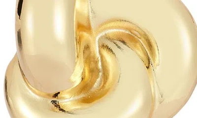 Glaze Jewelry Love Knot Stud Earrings In Gold