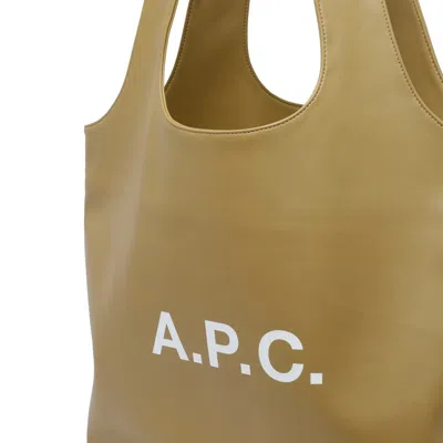 Apc Handbag A. P.c. Woman Color Green In Brown