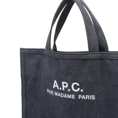 Apc A.p.c. Men Recuperation Shopper Bag In Gray