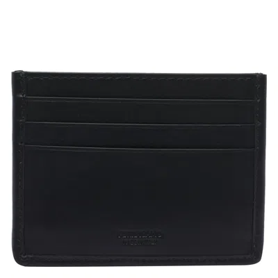 Ferragamo Gancini Card Holder In Black