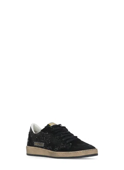 Golden Goose Deluxe Brand Women Ball Star Low-top Suede Sneakers With Used Effect In Multi