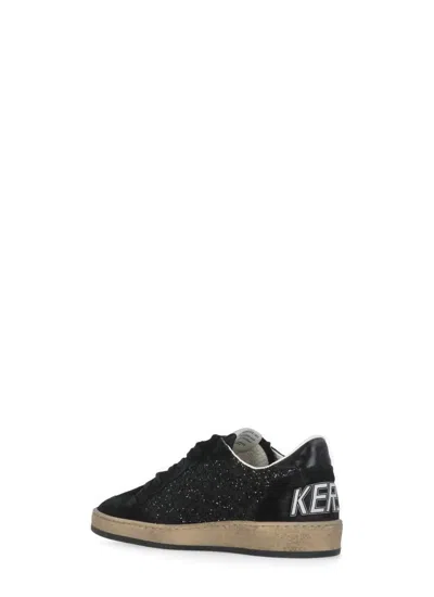 Golden Goose Deluxe Brand Women Ball Star Low-top Suede Sneakers With Used Effect In Multi