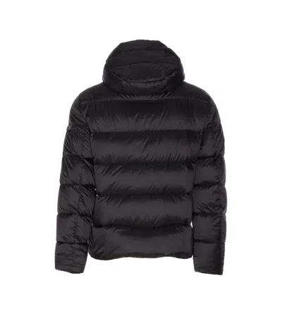 Moorer Asphalt Brett Down Jacket With Zip Closure In Black